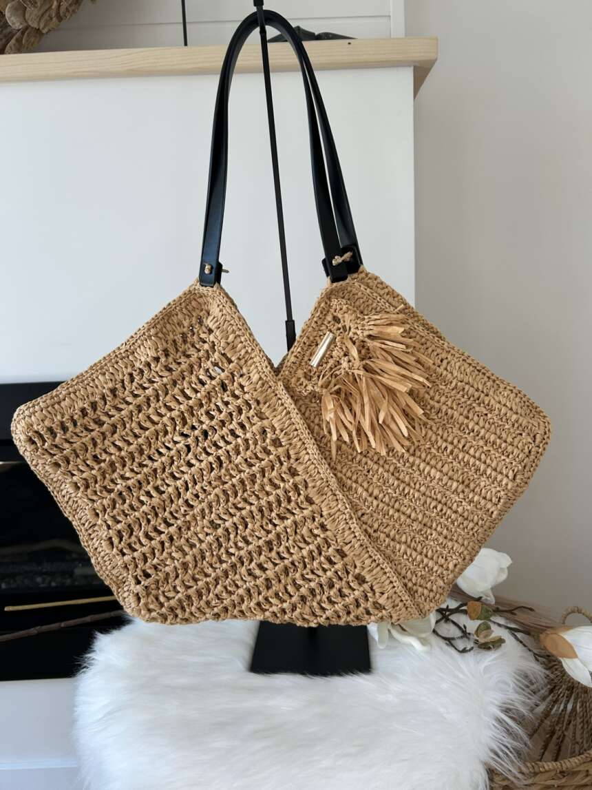 Raphia géométrique - $140.00