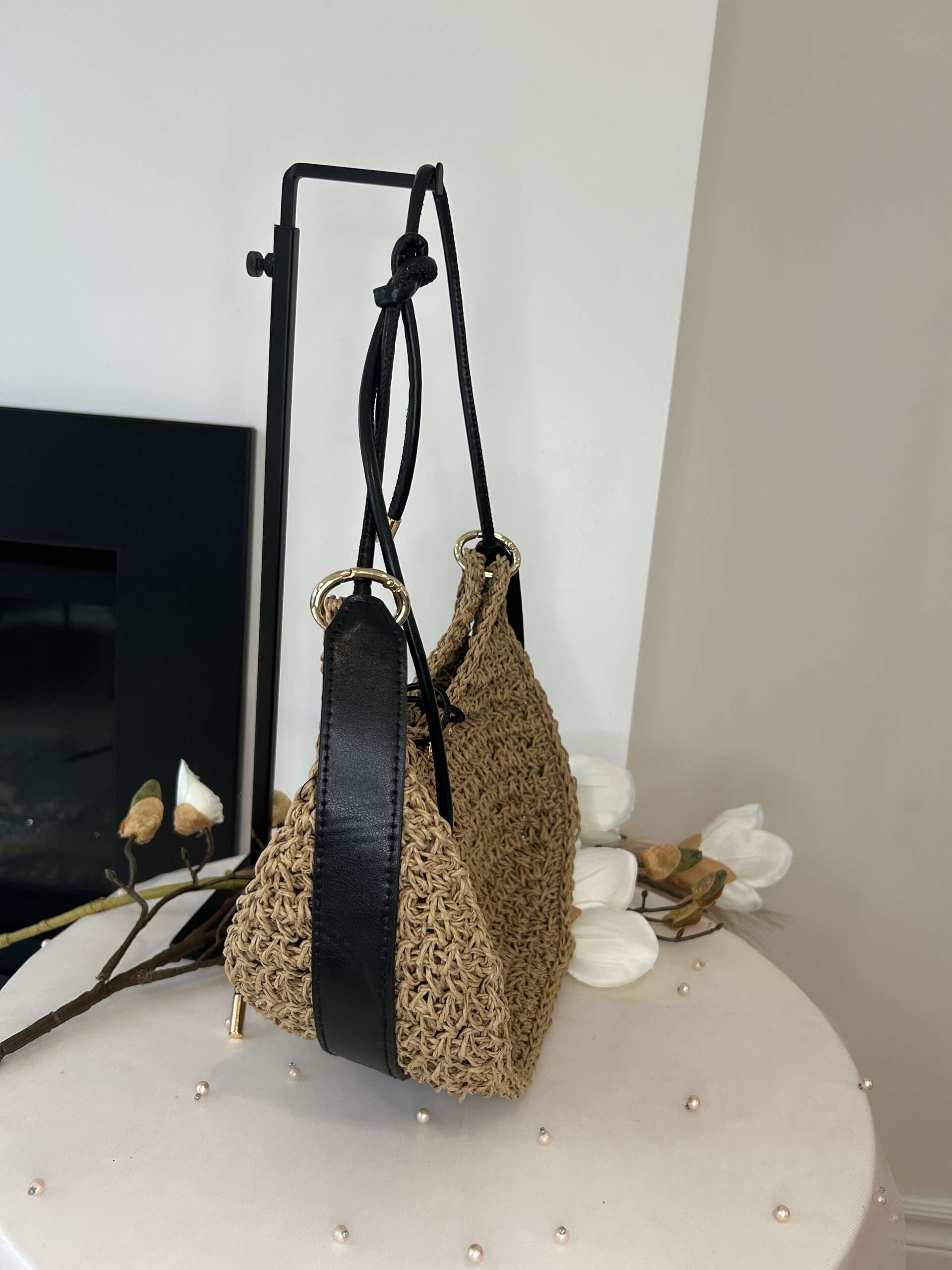 Sac à main en jute – Image 3