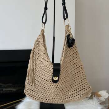 Sac hobo ajouré - $ 150.00